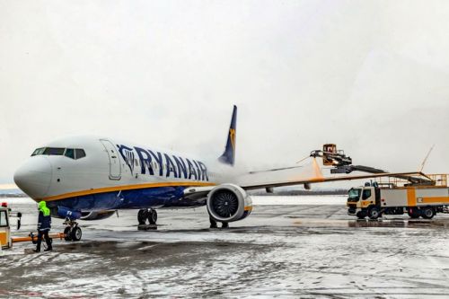 Najwięcej pasażerów, prawie 28 tysięcy, obsłużył w Rzeszowie w styczniu br. Ryanair / Zdjęcie: Port lotniczy Rzeszów-Jasionka