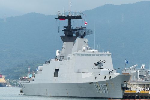Marynarka wojenna Tajwanu ma 6 fregat typu Kang Ding / Zdjęcie: X