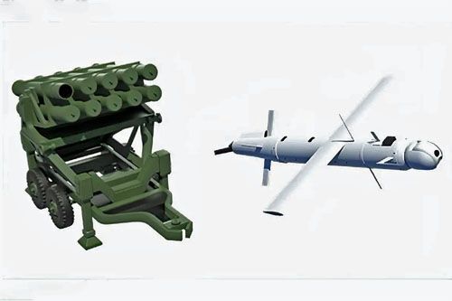 Wizja południowokoreańskiego systemu anty-bsl z wyrzutniami pocisków – amunicji krążącej / Ilustracja: ADD