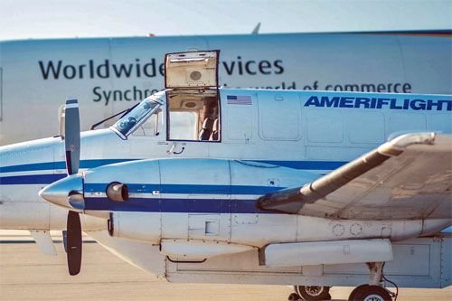 Merlin prowadził dotąd próby systemu sterowania autonomicznego współpracując m.in. z amerykańskim przewoźnikiem cargo Ameriflight / Zdjęcie: Merlin