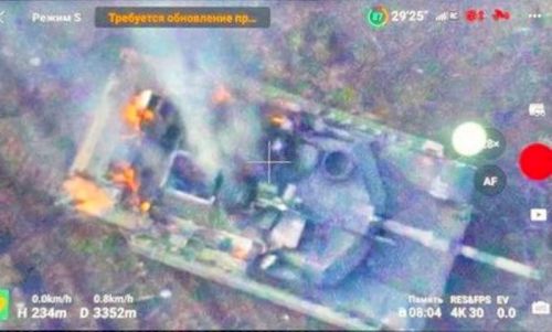 Porażenia Abramsa miała dokonać rosyjska 15. Brygada Strzelców Zmotoryzowanych / Zdjęcie: X