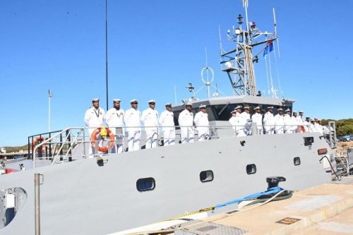 RFNS Pumau jest drugim patrolowcem typu Guardian przekazanym Fidżi przez Australię / Zdjęcie: Austal