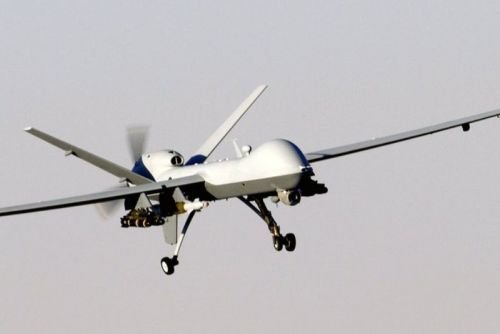 W wyniku przymusowego przyziemienia amerykański bsl MQ-9 Reaper miał odnieść uszkodzenia / Zdjęcie: DGRSZ