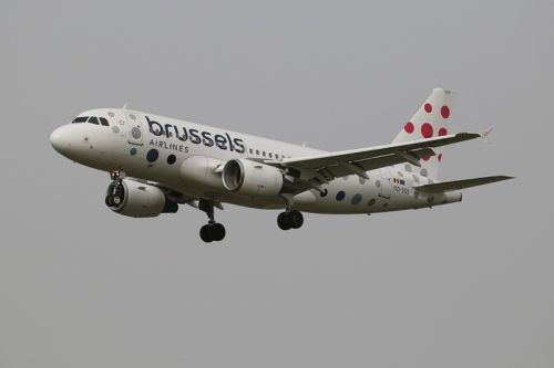 W ostatnią niedzielę marca, po czteroletniej przerwie, Brussels Airlines wróciły na trasę Bruksela – Kraków. Inauguracyjny lot wykonał Airbus A319-111 (OO-SSS) / Zdjęcie: Marcin Sigmund