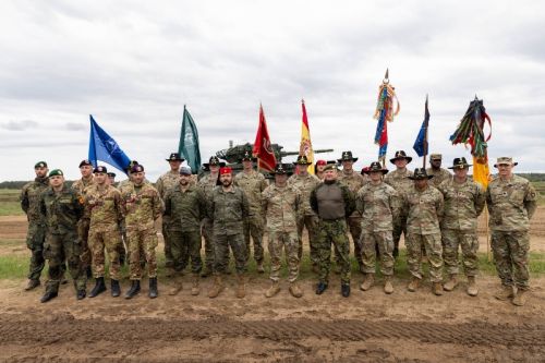 W ćwiczeniu GRSK 24 bierze udział około 5000 żołnierzy z 8 krajów / Zdjęcie: sierż. Gianna Sulger, U.S. 22nd Mobile Public Affairs Detachment 
