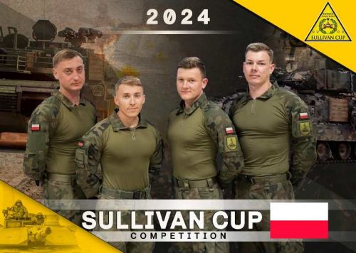 Polski zespół z 1. WBPanc. biorący udział w Sullivan Cup / Zdjęcie: US Army Maneuver Center of Excellence