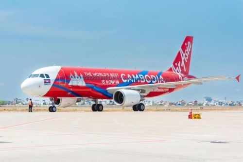 AirAsia Cambodia eksploatują obecnie dwa A320, ale mają nadzieję powiększyć flotę do 16 samolotów /. Zdjęcie: AirAsia Cambodia .