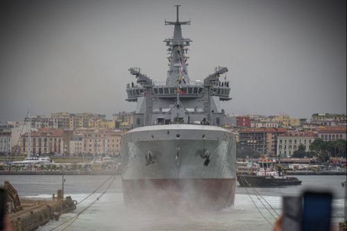 ITS Atlante ma wejść do służby we włoskiej marynarce w 2025 / Zdjęcie: Fincantieri