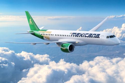 E195-E2w barwach Mexicana de Aviación / Ilustracja: Embraer