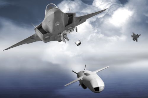 JSM są pierwszym uzbrojeniem przeciwokrętowym, które może być przenoszone w wewnętrznych komorach uzbrojenia samolotów F-35A i F-35C/ Ilustracja: Kongsberg