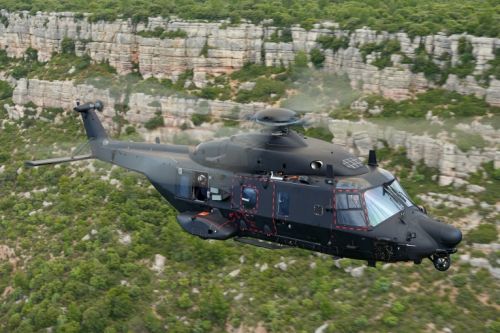 Prototyp NH90 Standard 2 podczas prób w locie / Zdjęcie: Airbus Helicopters