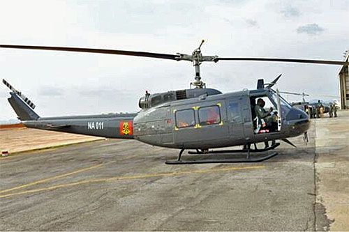 Śmigłowce UH-1H przekazane 20 czerwca 2024 armii nigeryjskiej / Zdjęcie: Nigerian Army