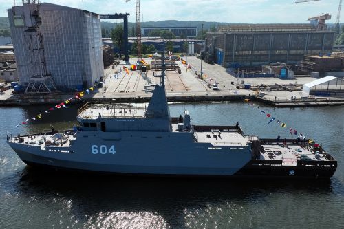 ORP Jaskółka (nr burt. 604) będzie czwartym okrętem w historii Marynarki Wojennej RP noszącym tę nazwę / Zdjęcie: Maciej Bielesz – PortalMorski.pl