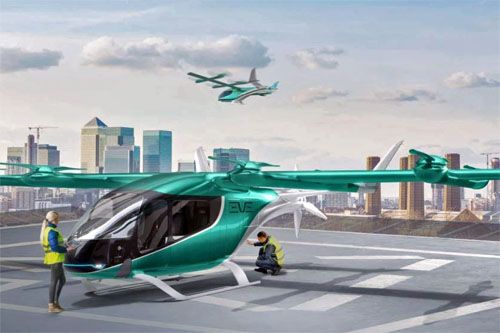 Pierwszy pełnowymiarowy prototyp samolotu eVTOL Eve ma zostać ukończony przed testami w locie planowanymi na drugą połowę 2024 / Zdjęcie: Eve Air Mobility