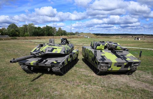 Czołg podstawowy KF51 Panther i bojowy wóz piechoty KF41 Lynx / Zdjęcie: Rheinmetall