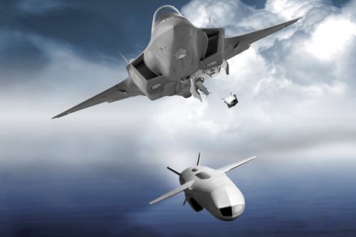 Jednym z dostępnych dla F-35 środków rażenia celów nawodnych są pociski JSM / Ilustracja: Kongsberg