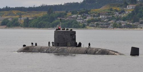 Kanadyjska flota podwodna to obecnie 4 ex-brytyjskie okręty podwodne typu Victoria / Zdjęcie: Royal Canadian Navy
