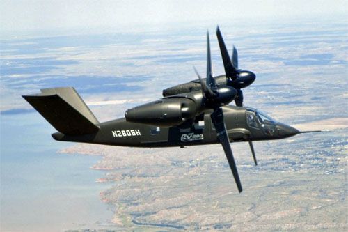 Demonstrator technologii Bell V-280 w czasie testów / Zdjęcie: Bell Textron