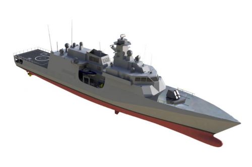 Patrolowce OPV posłużą włoskiej marynarce wojennej do zadań rozpoznawczych, patrolowych, kontroli ruchu morskiego, ochrony linii komunikacyjnych, wyłącznej strefy ekonomicznej i ochrony przed zanieczyszczeniami / Ilustracja: Fincantieri 