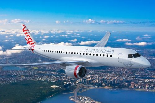 Pierwsze E190-E2mają wejść do floty Virgin Australia jesienią przyszłego roku / Ilustracja: Embraer 