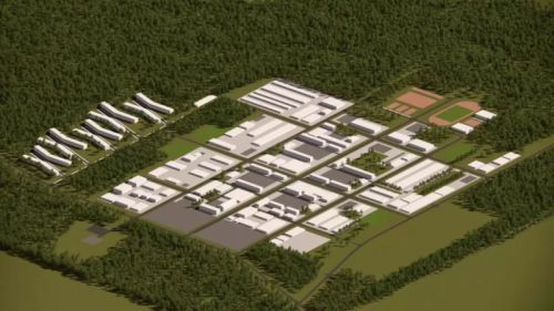 Budowa całej infrastruktury na potrzeby Brigade Litauen ma zostać sfinalizowana do 2027 / Ilustracja: MO Litwy