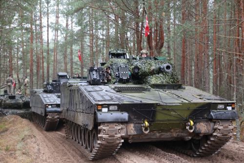 Dania eksploatuje obecnie 44 CV9035DK, które niedawno skierowano do modernizacji / Zdjęcie: Hæren