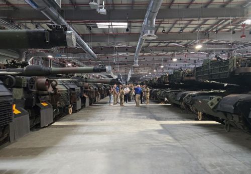 W APS-2 w Powidzu ma być składowany i obsługiwany sprzęt dla amerykańskiej brygady pancernej
