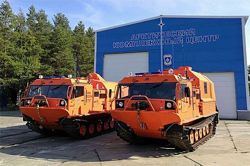 Wszędołązy TM-140 dostarczone rosyjskiemu Ministerstwu ds. Sytuacji Nadzwyczajnych / Zdjęcie: Rostiech