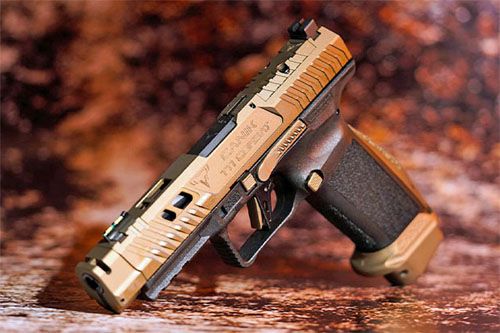 Pistolet TTI Combat kalibru 9x19 – zdobywca nagrody ICA / Zdjęcie: CANIK