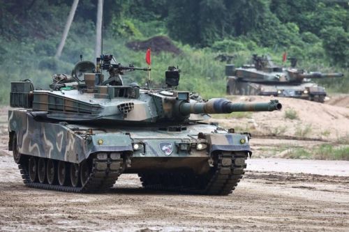 Południowokoreańskie siły zbrojne mają ok. 490 czołgów K1A2 / Zdjęcie: MO Republiki Korei