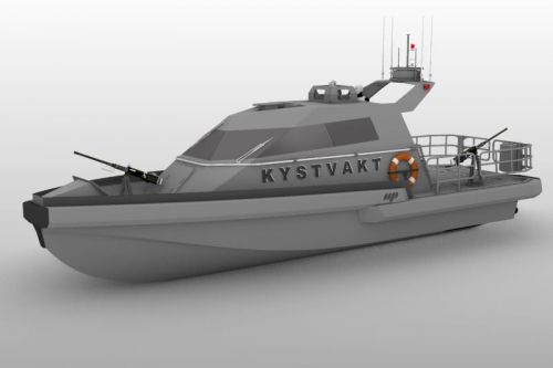 Projekt łodzi Sjøbjørn 38 został opracowany wspólnie przez Maritime Partner i FMA