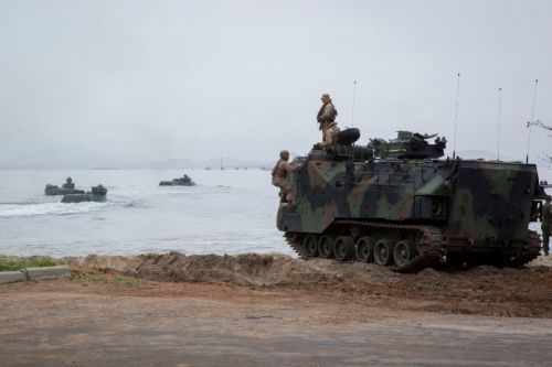 Zakup Rumunii może objąć 22 amfibie AAV-7 z nadwyżek USMC / Zdjęcie: USMC