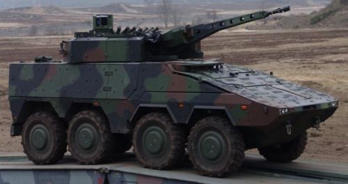 Wdrożenie Boxerów w odmianie kbwp powinno znacząco zwiększyć siłę ognia 13. Brygady Lekkiej / Zdjęcie: 13 Lichte Brigade