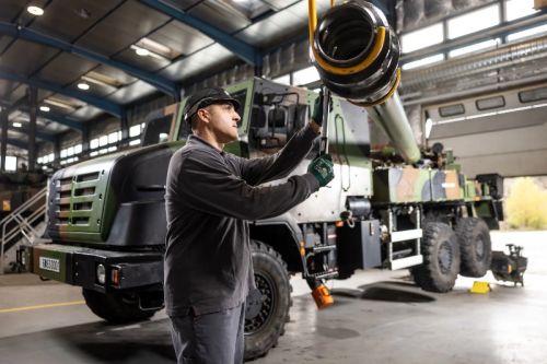 Do końca 2024 Francuzi zamierzają wyprodukować 78 armatohaubic CAESAR / Zdjęcie: KNDS France