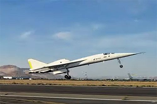 Demonstrator technologii samolotu naddźwiękowego XB-1 startuje do piątego lotu testowego / Zdjęcie: Boom Supersonic