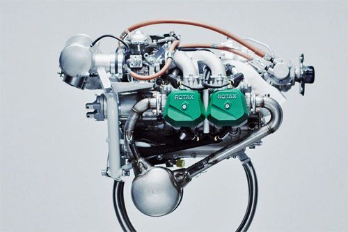 Prototyp silnika BM-100 / Zdjęcie: Baykar