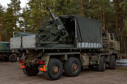 Moździerz TREMOS może występować w odmianie kal. 120 mm i 81 mm / Zdjęcie: Maavoimat