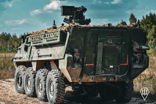 Najnowszy pakiet wsparcia wojskowego dla Ukrainy obejmuje m.in. dodatkowe kto Stryker/ Zdjęcie: Sztab Generalny SZ Ukrainy