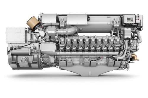 Wywodzący się z napędu dla jednostek nawodnych silnik MTU 20V4000U83 oferuje większą moc dzięki 20 cylindrom / Zdjęcie: Rolls-Royce