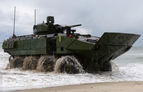 ACV-30 są uzbrojone w wieżę bezzałogową RT20 z 30-mm armatą automatyczną sprzężoną z km / Zdjęcie: Kongsberg Defence & Aerospace