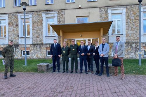 Brazylijska delegacja wizytowała zakłady Mesko i spotkała się z przedstawicielami Polskiej Grupy Zbrojeniowej / Zdjęcie: Sztab Generalny Exército