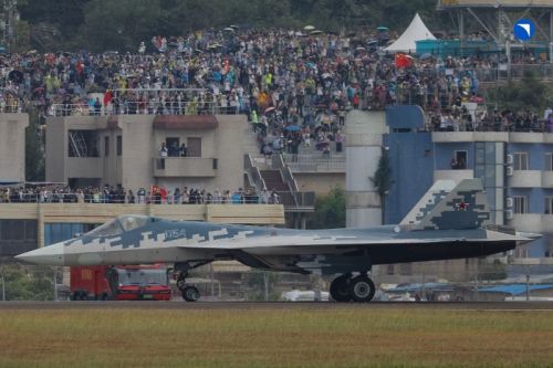 Salon w Zhuhai to pierwsza publiczna prezentacja Su-57 poza granicami FR / Zdjęcie: OAK