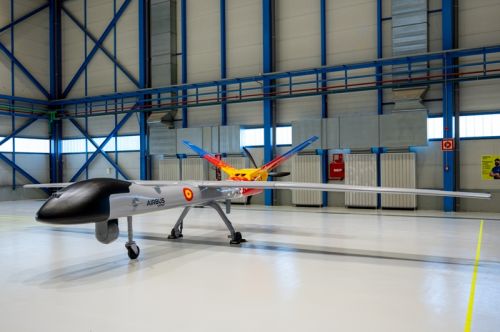 Makieta bsl SIRTAP w zakładach w Getafe / Zdjęcie: Airbus