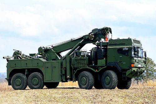 Nowe pojazdy ewakuacyjne mają lepiej zabezpieczać wsparcie coraz cięższych wozów bojowych i pojazdów logistycznych / Zdjęcie: Rheinmetall