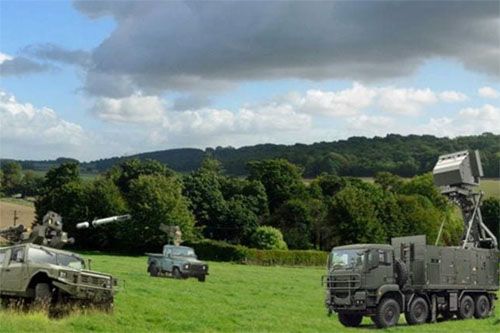 System obrony powietrznej bardzo krótkiego zasięgu ForceShield Compact / Ilustracja: Thales