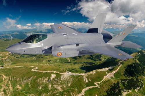 Rumuńskie F-35A mają być dostarczane na początku lat 2030. / Ilustracja: Lockheed Martin