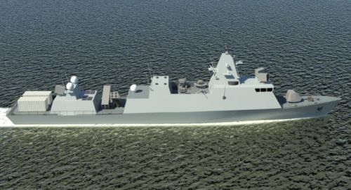Okręty rakietowe typu Reshef mają zastąpić jednostki typu Sa’ar 4.5 / Ilustracja: Israel Shipyards