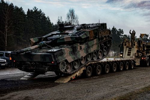 PKW Łotwa składa się z kompanii czołgów liczącej 14 wozów bojowych / Zdjęcie: NATO