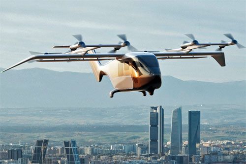 Wizja samolotu eVTOL Integrity / Ilustracja: Crisalion Mobility