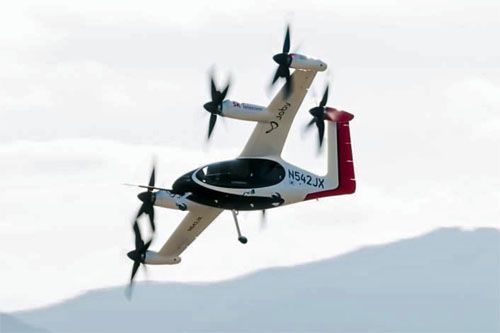 Samolot eVTOL JAS4-1 wykonał w grudniu pierwsze loty demonstracyjne w Republice Korei / Zdjęcie: Joby Aviation